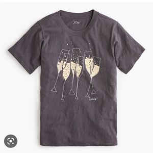 Jcrew bubbly graphic tshirt